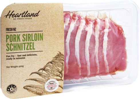 Fresh Pork Sirloin Schnitzel Package