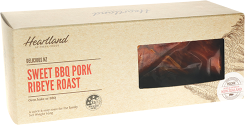 Delicious NZ Sweet BBQ Pork Ribeye Roast Package