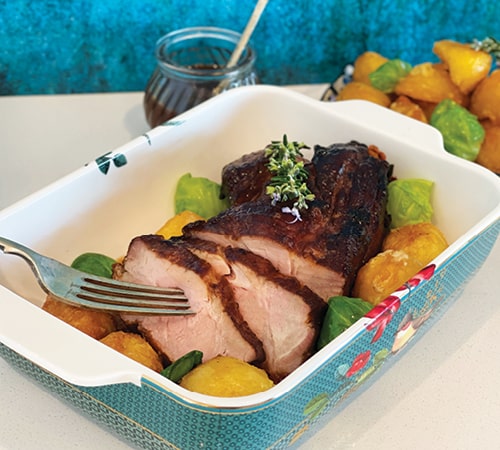 Delicious NZ Sweet BBQ Pork Ribeye Roast