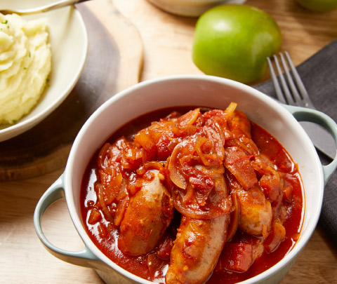 Devilled Sausages