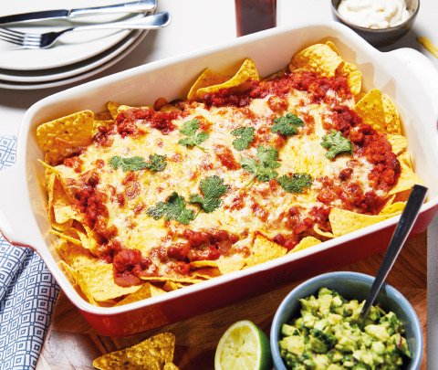 Crunchy Pork Nachos