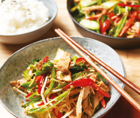 Sweet Pork Stir-Fry