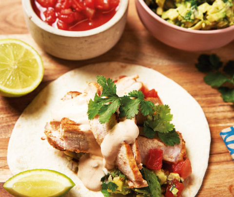 Pork Sirloin Steak Tacos
